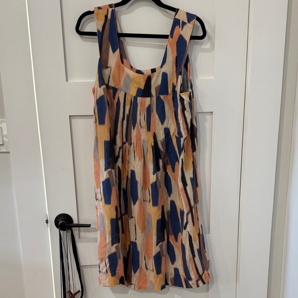 Wrap London Multicolor Abstract Mini Dress